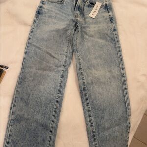 PacSun Women's Light Blue Straight Leg Jeans